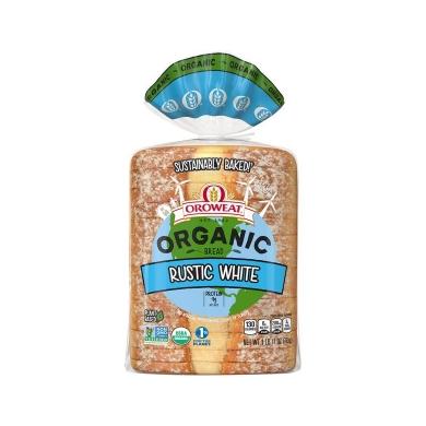 Oroweat Organic Rustic White Bread 600g