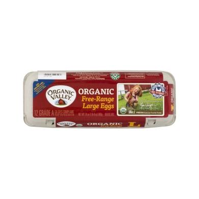 Organic Valley Organic Free-Range Large Eggs 12pcs