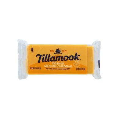 Tillamook  Kosher Medium Cheddar 100