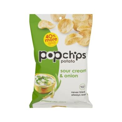 Popchips Sour Cream & Onion 450g