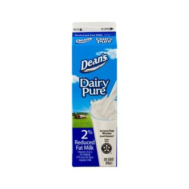 Dean's Dairy Pure Reduced Fat Milk 750ml